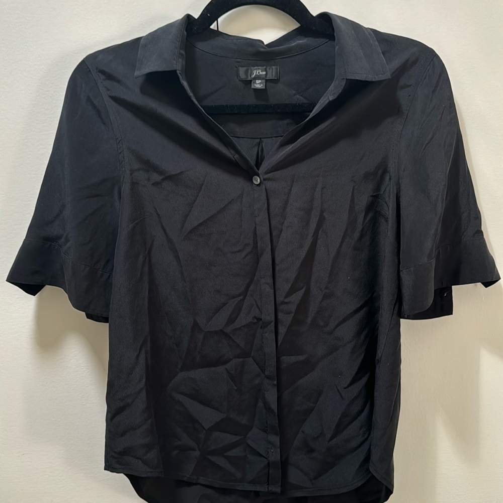 100% Silk JCrew Shirt